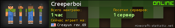 Юзербар 560x90 для Creeperboi