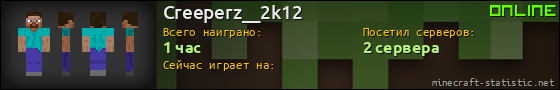 Юзербар 560x90 для Creeperz__2k12