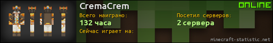 Юзербар 560x90 для CremaCrem