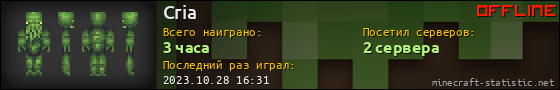 Юзербар 560x90 для Cria