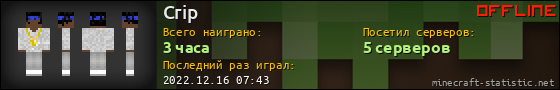 Юзербар 560x90 для Crip