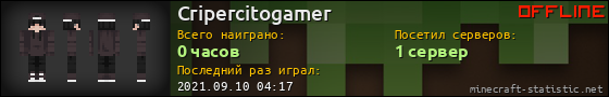 Юзербар 560x90 для Cripercitogamer