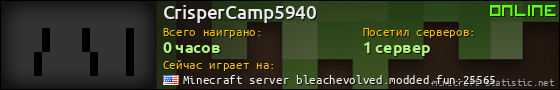 Юзербар 560x90 для CrisperCamp5940