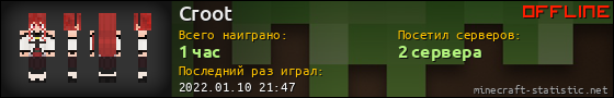 Юзербар 560x90 для Croot