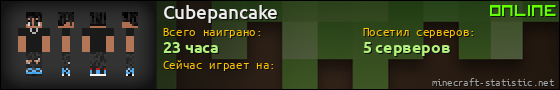 Юзербар 560x90 для Cubepancake