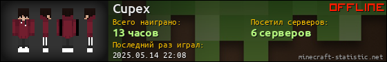 Юзербар 560x90 для Cupex