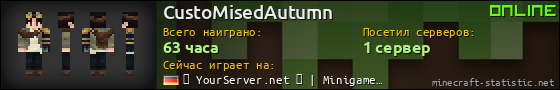 Юзербар 560x90 для CustoMisedAutumn