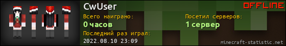 Юзербар 560x90 для CwUser