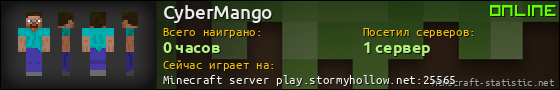 Юзербар 560x90 для CyberMango