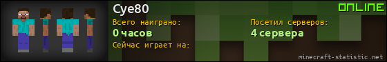 Юзербар 560x90 для Cye80