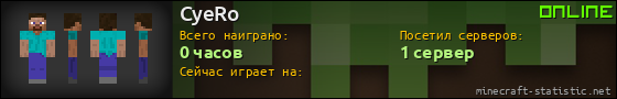 Юзербар 560x90 для CyeRo