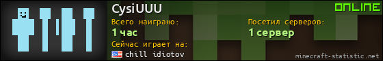 Юзербар 560x90 для CysiUUU