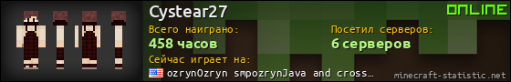 Юзербар 560x90 для Cystear27