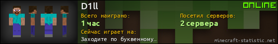 Юзербар 560x90 для D1ll
