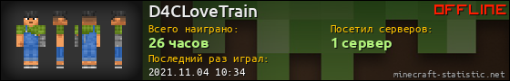 Юзербар 560x90 для D4CLoveTrain