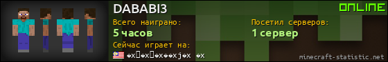 Юзербар 560x90 для DABABI3