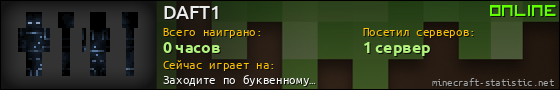 Юзербар 560x90 для DAFT1