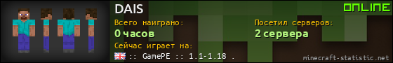 Юзербар 560x90 для DAIS