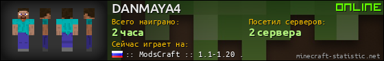 Юзербар 560x90 для DANMAYA4