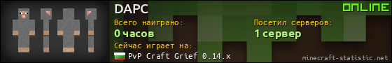 Юзербар 560x90 для DAPC