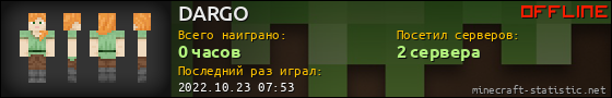 Юзербар 560x90 для DARGO