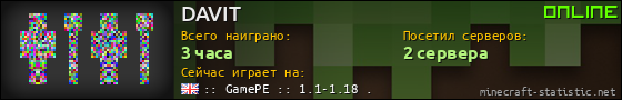 Юзербар 560x90 для DAVIT