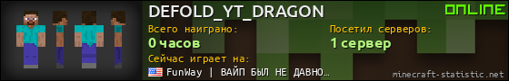 Юзербар 560x90 для DEFOLD_YT_DRAGON