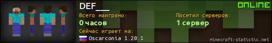 Юзербар 560x90 для DEF___