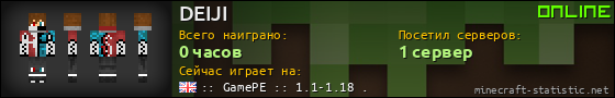 Юзербар 560x90 для DEIJI