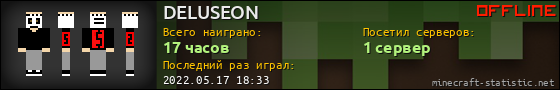 Юзербар 560x90 для DELUSEON