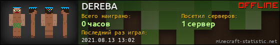Юзербар 560x90 для DEREBA
