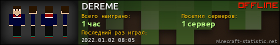 Юзербар 560x90 для DEREME