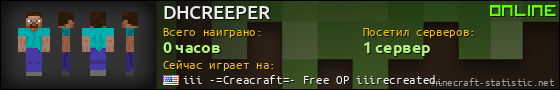 Юзербар 560x90 для DHCREEPER