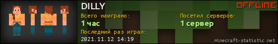 Юзербар 560x90 для DILLY