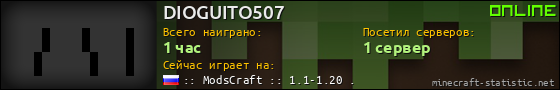 Юзербар 560x90 для DIOGUITO507