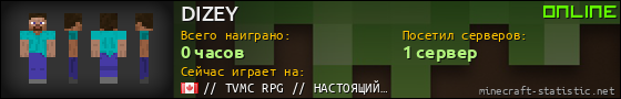 Юзербар 560x90 для DIZEY