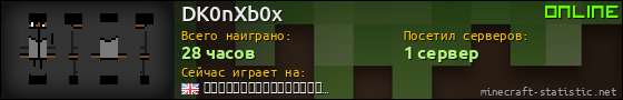 Юзербар 560x90 для DK0nXb0x
