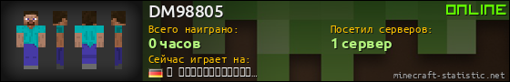 Юзербар 560x90 для DM98805