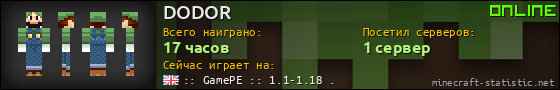 Юзербар 560x90 для DODOR