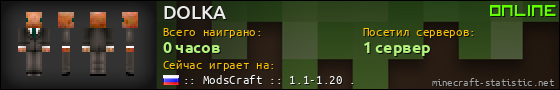 Юзербар 560x90 для DOLKA