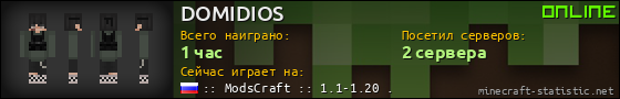 Юзербар 560x90 для DOMIDIOS