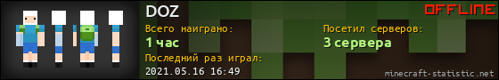 Юзербар 560x90 для DOZ