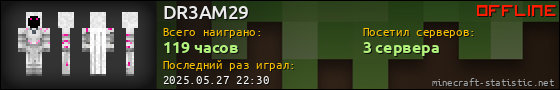 Юзербар 560x90 для DR3AM29