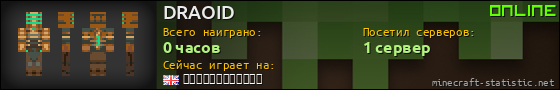 Юзербар 560x90 для DRAOID