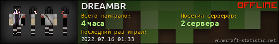 Юзербар 560x90 для DREAMBR
