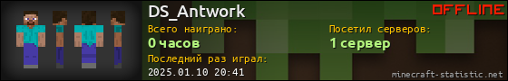 Юзербар 560x90 для DS_Antwork