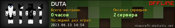 Юзербар 560x90 для DUTA