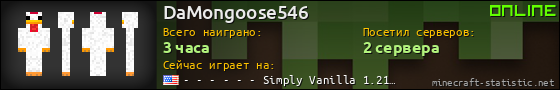 Юзербар 560x90 для DaMongoose546