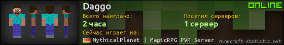 Юзербар 560x90 для Daggo