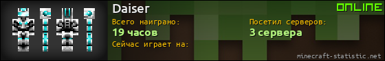Юзербар 560x90 для Daiser